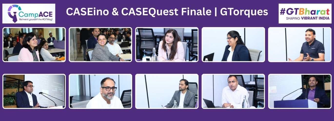 Glimpses of CASEino - Grant Thornton case study competition