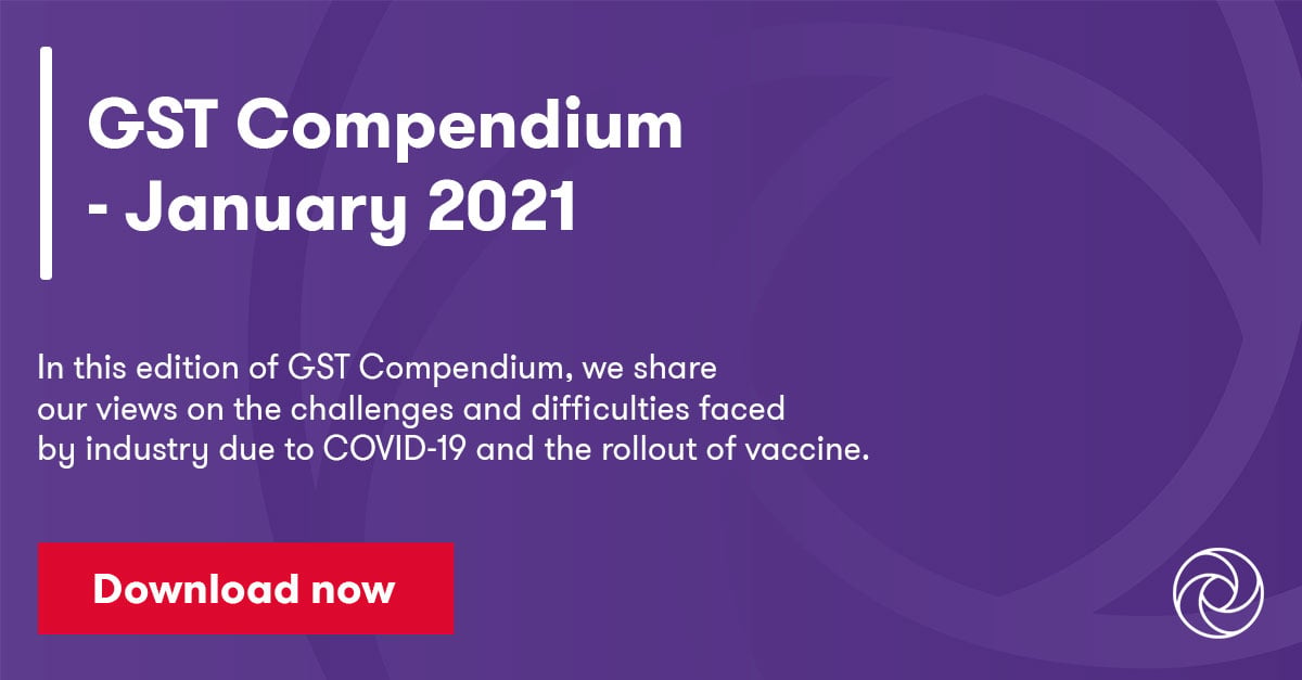 GST Compendium - January 2021 | Grant Thornton