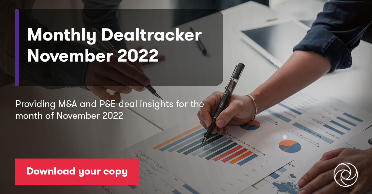 Monthly Dealtracker – November 2022 | In...