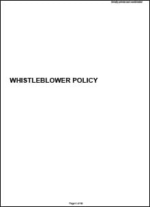 Download whistleblower policy