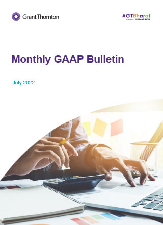 Monthly GAAP Bulletin – July 2022