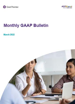 Monthly GAAP Bulletin – March 2022