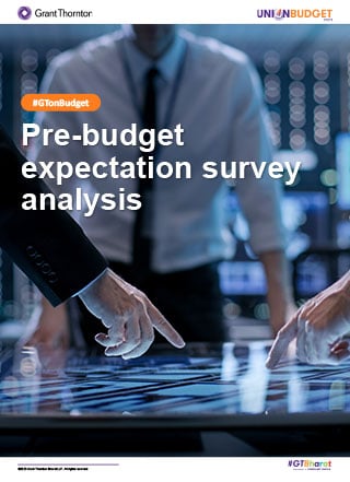 Pre-Budget expectations survey report