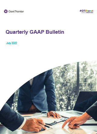 Quarterly GAAP Bulletin – July 2022