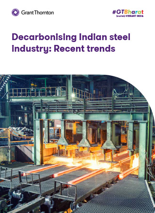 Decarbonising Indian steel industry: Recent trends