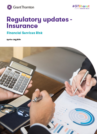 Financial Services Risk: Regulatory updates - Insurance - April to July 2024