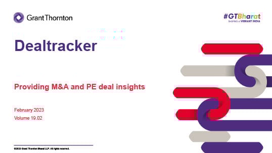 Monthly Dealtracker – February 2023