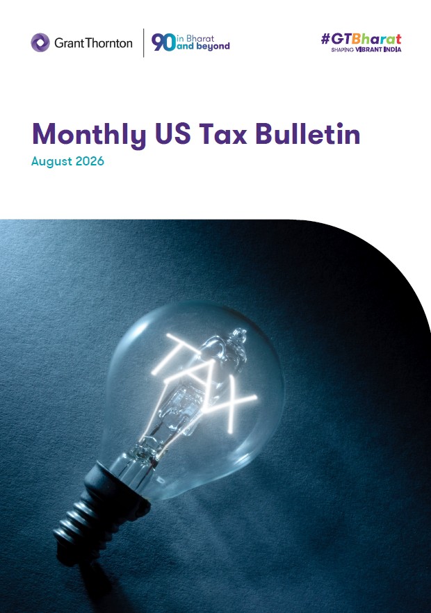 Monthly US Tax Bulletin - August 2026