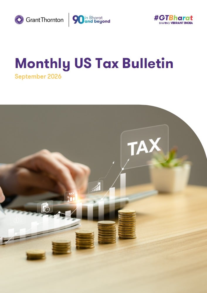 Monthly US Tax Bulletin - September 2026