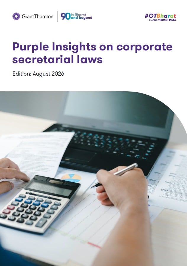 Purple Insights on corporate secretarial laws