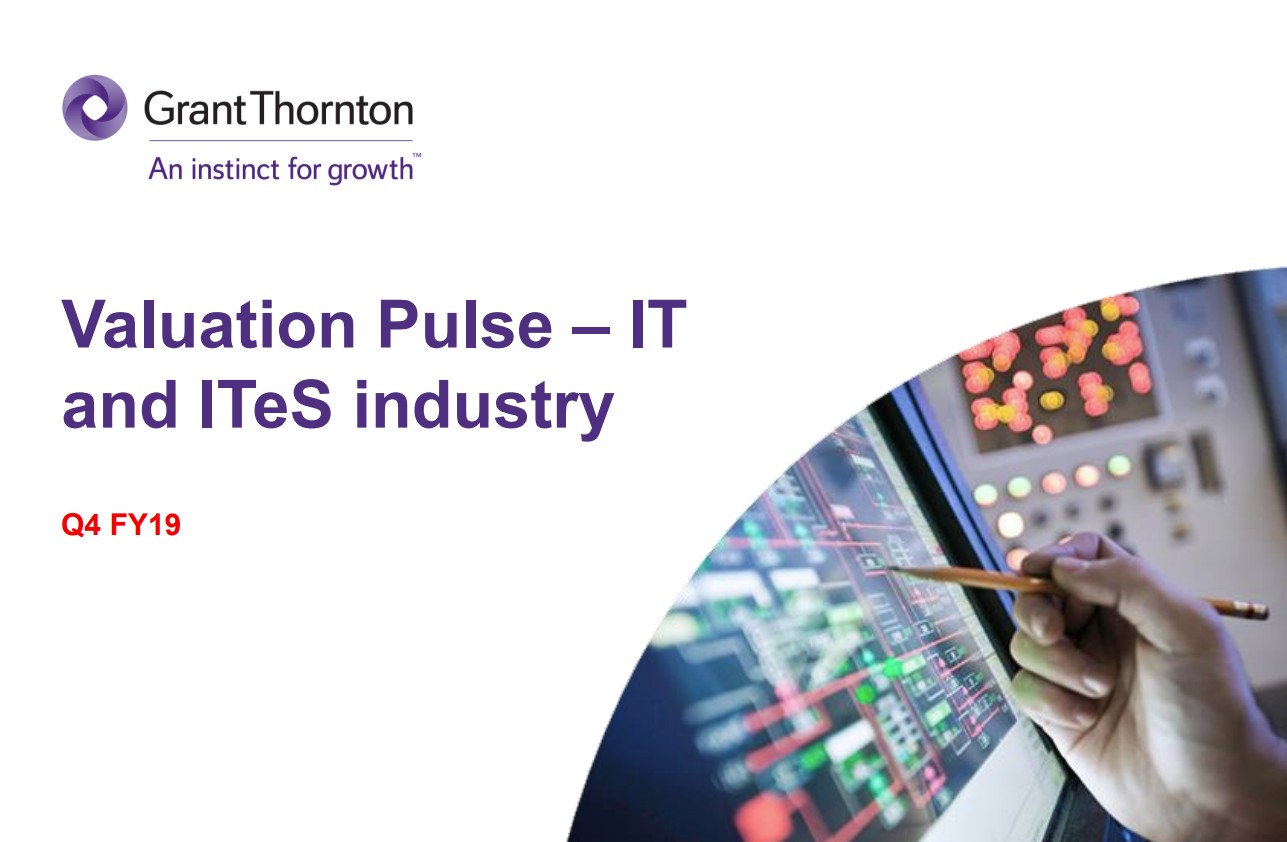 Valuation Pulse – IT and ITeS industry