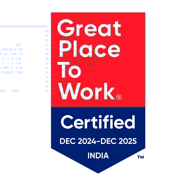 We are proud to be Great Place To Work® Certified™