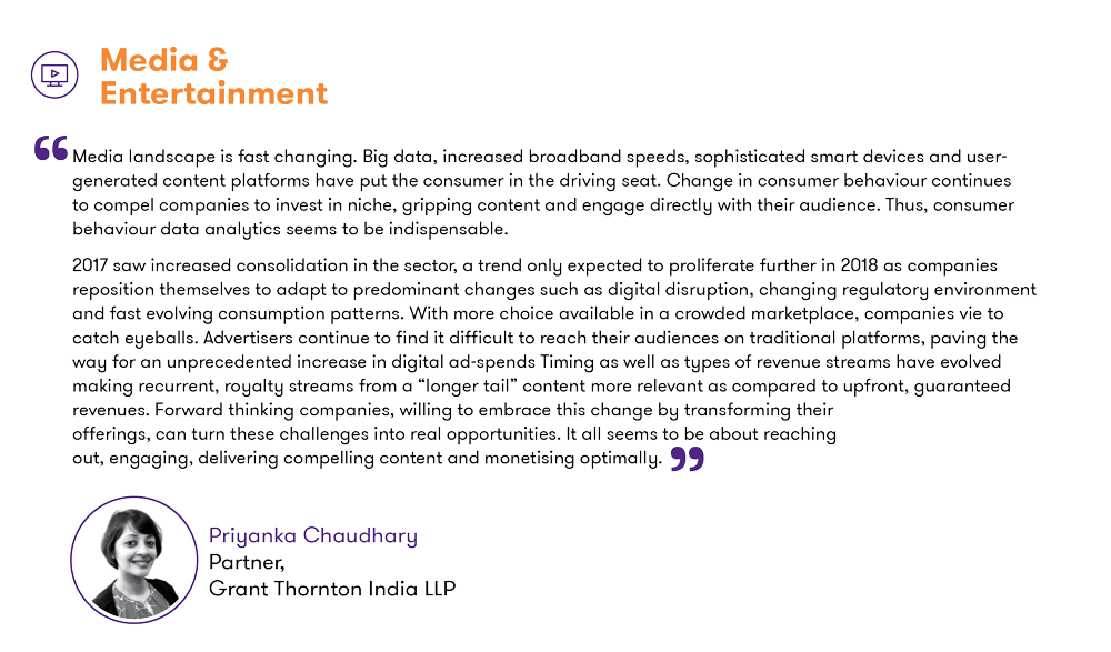 Ouote Box - Media & Entertinment Ouote Box - Media & Entertinment