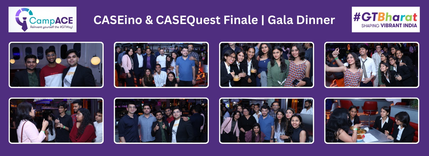 Glimpses of CASEino - Grant Thornton case study competition